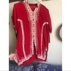 Vintage Handmade Embroidered Tunic